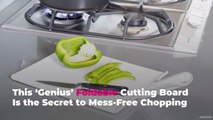 This ‘Genius’ Foldable Cutting Board Is the Secret to Mess-Free Chopping