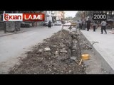 Rruga e prishur tek shkolla “11 Janari” ne Tirane - (26 Shtator 2000)