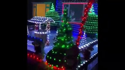 Magical Christmas display lights up Doncaster