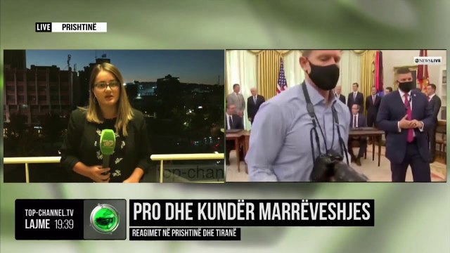 Pro dhe kundër marrëveshjes/ Reagimet në Prishtinë dhe Tiranë