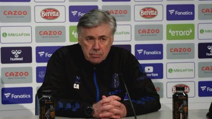 "It will be a tough game!" Carlo Ancelotti on Everton ahead of Burnley