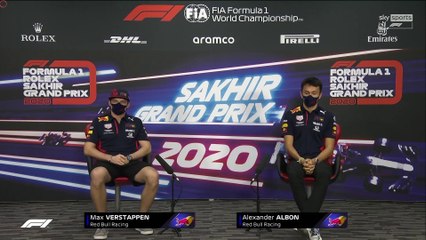 F1 2020 Sakhir GP - Thursday (Drivers) Press Conference - Part 3