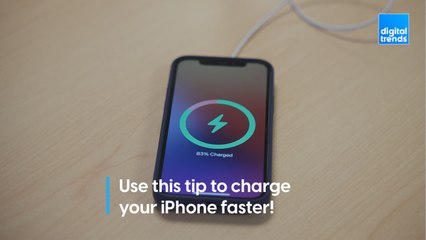 Use this trick to charge your iPhone faster!