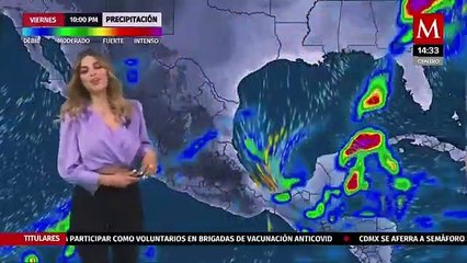 El clima para hoy 4 de diciembre, Pamela Longoria.
