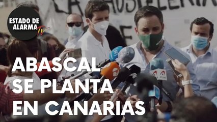 ABASCAL viaja a CANARIAS y DENUNCIA ALTO Y CLARO la INVASIÓN de INMIGRANTES ILEGALES