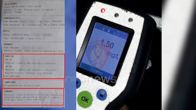 Ora News - Rrugorja bën “kërdinë”, mbi 5 mijë gjoba për 3 ditë, 53 të arrestuar