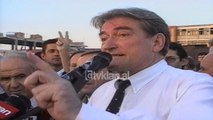 Sali Berisha miting ne Kavaje dhe Shijak - (28 Shtator 2000)