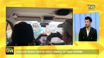 Flet Mihal Kokëdhima, pronari restorantit që thyente xhamin me duar - Shqipëria Live, 7 Shtator 2020