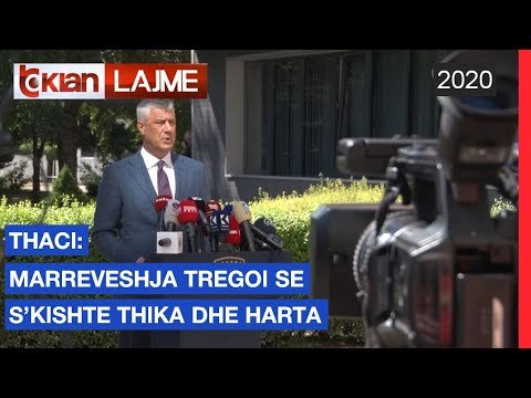 Thaci: Marreveshja tregoi se s’kishte thika dhe harta