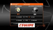Les temps forts de Real Madrid - Asvel - Basket - Euroligue (H)