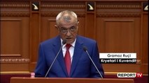 Kuvendi në seancë plenare, nis sesioni i ri, Ruçi: 'Kushtetuesja' më 1 janar të fillojë punën