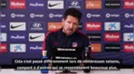 12e j. - Simeone : "Emmener l'Atlético de Madrid au sommet"