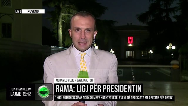 Ligj për presidentin / Rama: S’jemi në negociata me Greqinë për detin...