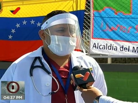 Vecinos del municipio Plaza del edo. Miranda reinauguran instalaciones médicas y deportivas