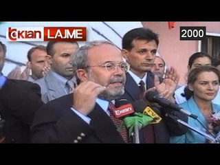 Fatos Nano: Prostestat me tufa preshi kthejini ne prostesta me tufa lulesh (25 Shtator 2000)