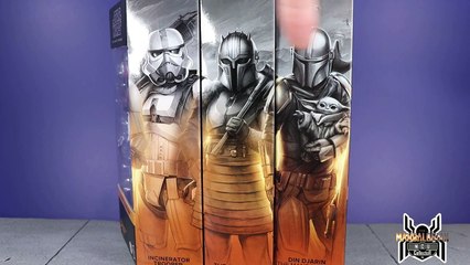 Star Wars Black Series Mandalorian DIN DJARIN and THE CHILD Build Up Pack Target Exclusive Review