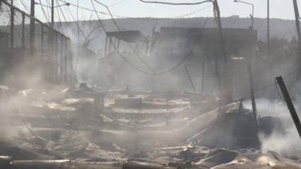 Top News - Shkrumbohet kampi i refugjatëve/ Moira greke ishte më i madhi në Europë