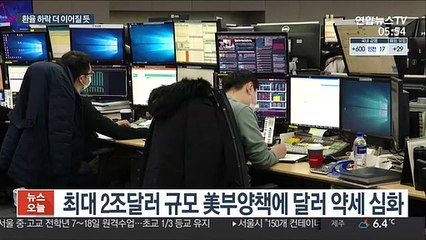 바닥 뚫린 환율…"내년까지 더 내린다"