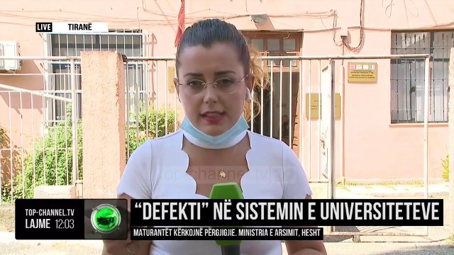 “Defekti” në sistemin e universiteteve/ Maturantët kërkojnë përgjigjie. Ministria e Arsimit, hesht