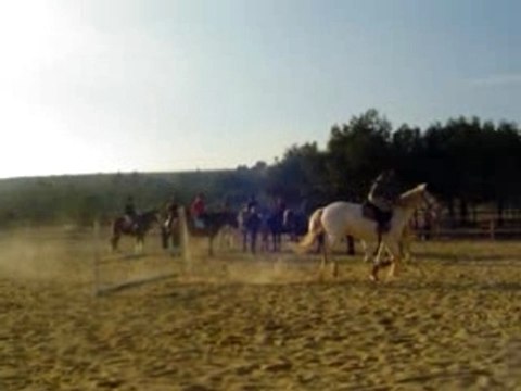 clementine au saut pour son galop 3