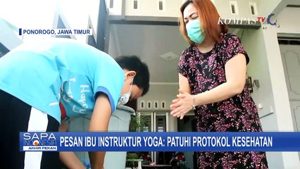 Pesan Instruktur Yoga Agar Tetap Patuhi Protokol Kesehatan