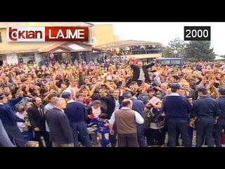 Proteste ne Tropoje, tropojanet perplasen me policine - (5 Tetor 2000)