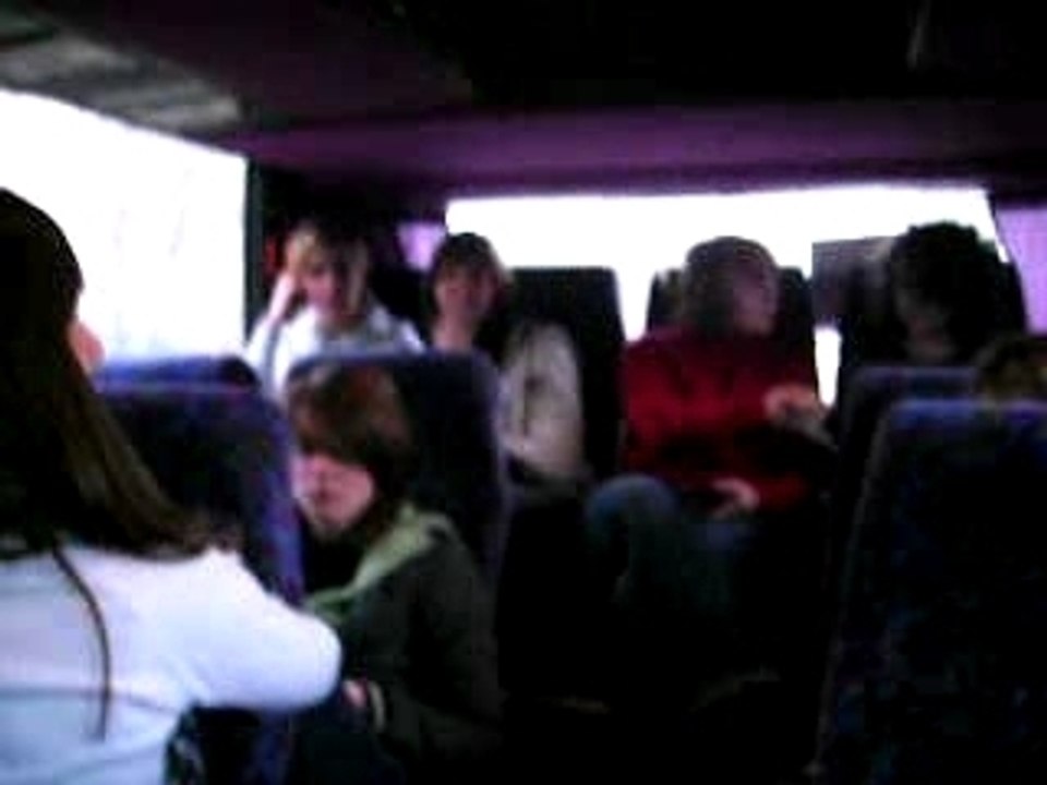 Ambiance in den bus ...