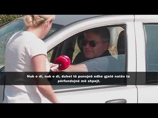 Punimet në Bulevardin Aleksandri i Madh, radhë të gjatë në hyrje të Shkupit