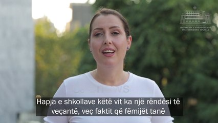 Ora News - Të hënën nis shkolla, apeli i Manastirliut: S'do jetë e lehtë duhet të mësohemi me maskën