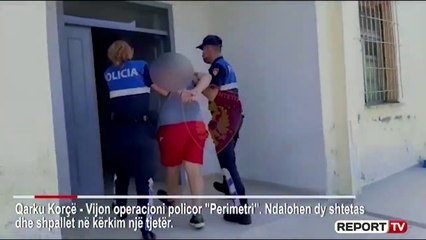 Descargar video: Arrestohet 19-vjeçari me bashkëpunëtorin, u kapën duke transportuar 25 emigrantë në Korçë