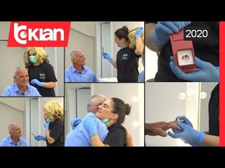 Surpriza e vajzes nga Gjermania per babain