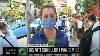 Скачать видео: Nis viti shkollor i pandemisë/ Hapen 1760 shkolla, në shumë prej tyre mësim me turne