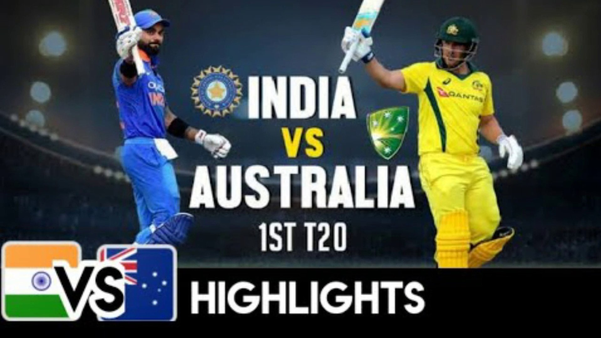 India Vs Australia 3Rd T20 Highlights 2020 Ind Vs Aus 2020 1st Odi