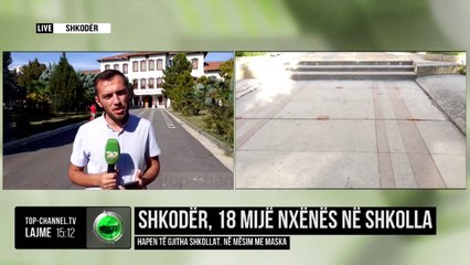 Tải video: Shkodër, 18 mijë nxënës, në shkolla/ Hapen të gjitha shkollat. Në mësim me maska