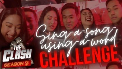 The Clash 2020: RitKen takes on the 'Sing-A-Song-Using-A-Word Challenge!'