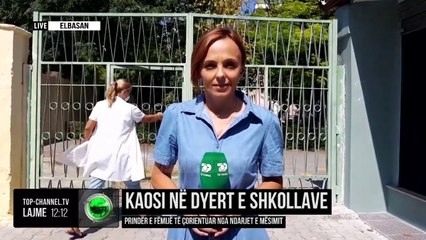 Kaos në dyert e shkollave/ Prindër e fëmijë të çorientuar nga ndarjet e mësimit