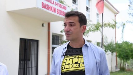 Investimet në arsim/ Veliaj inspekton shkollën e rikonstruktuar në Ndroq