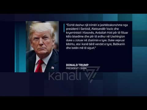 TRUMP VLERËSON HOTIN E VUÇIÇIN PËR GUXIMIN, E BËNË BOTËN MË TË SIGURT - News, Lajme - Kanali 7
