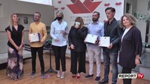 Report TV - Ndahen çmimet e letërsisë për të rinj, Flutura Açka tre porosi për fituesit