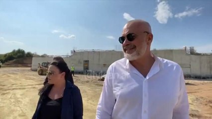 24 ore uje ne Fush-Kruje, Rama viziton kantieret