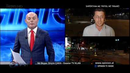 Disa te shoqeruar per shperthimin ne Tirane