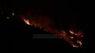 Zjarri në malin e Dajtit/ Vatra aktive prej disa ditësh, e pamundur ndërhyrja nga terreni i vështirë