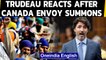 Trudeau reacts after India summons Canada envoy over 'farmer' remarks | Oneindia News