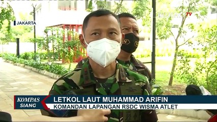 Pasien Covid-19 Melonjak, RSDC Wisma Atlet Terisi Hampir 60 Persen