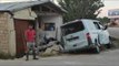 Pogradec: Ia shembi furgoni i policise, pronari i banesës mes lotësh kërkon rindërtimin e murit