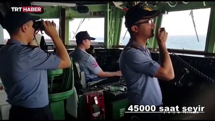 Türk Deniz Kuvvetleri, Oruç Reis'e 82 gün refakat etti
