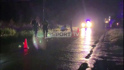 Report TV -Makina përplas për vdekje 30-vjeçarin në Fier