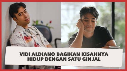 Vidi Aldiano Bagikan Kisahnya Hidup dengan Satu Ginjal