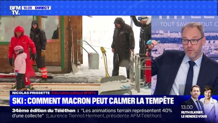 Ski : comment Macron peut calmer la tempête - 05/12