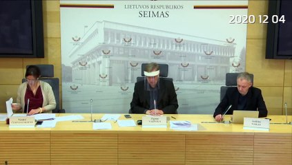 Sp. konf. apie G. Nausėdos pasirašytą neįtikėtiną Karo policijos įstatymą 2020 12 04